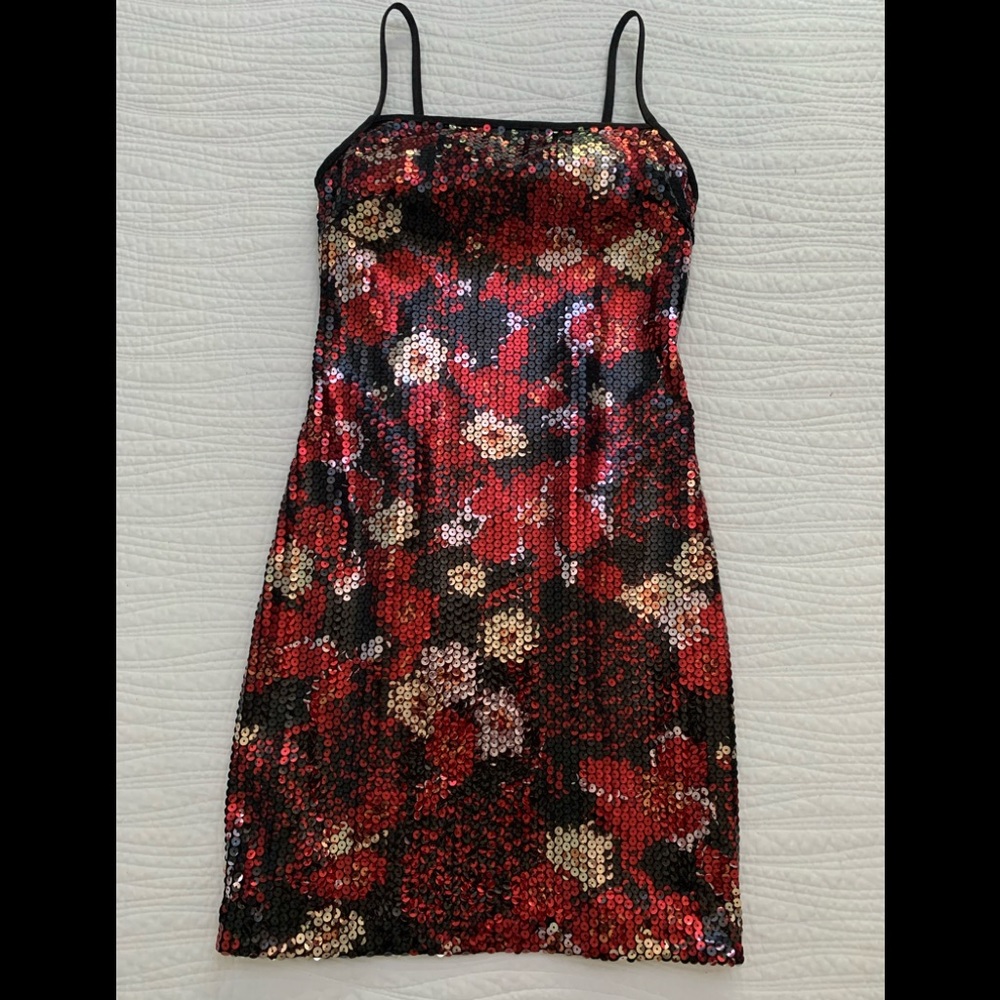 Dress EXPRESS size 4 multi-color